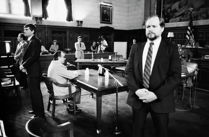 Framed Print : Luigi Ronsisvalle Testifying Framed Print : Luigi Ronsisvalle Testifying