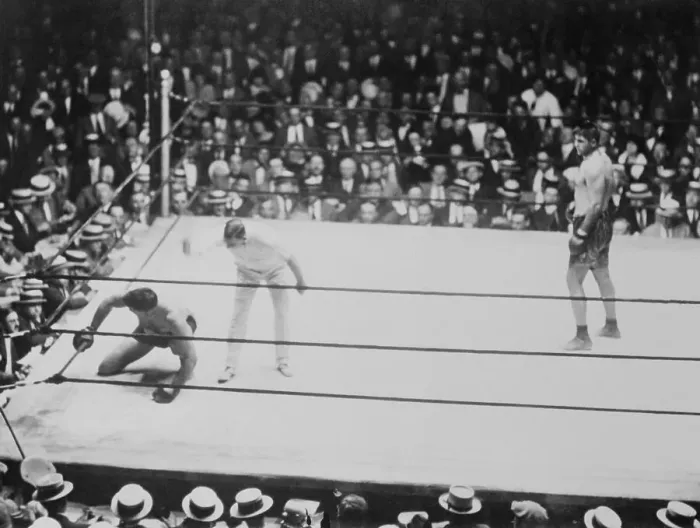 Framed Print : Luis Firpo and Jess Willard Boxing Framed Print : Luis Firpo and Jess Willard Boxing