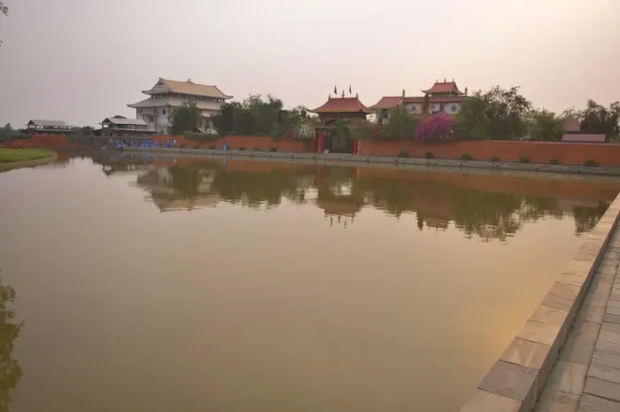 Framed Print : Lumbini Development Zone