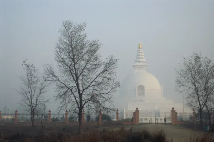 Framed Print : Lumbini stupa Framed Print : Lumbini stupa