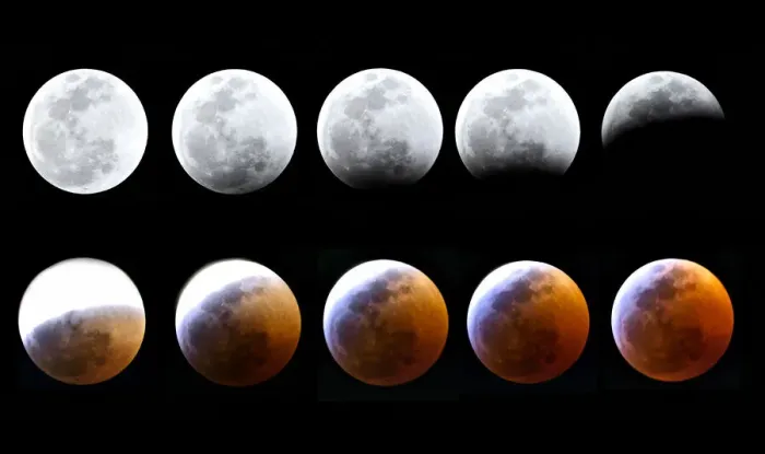Framed Print : Lunar eclipse Framed Print : Lunar eclipse