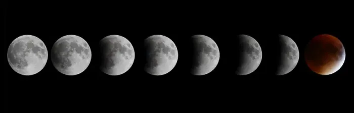 Framed Print : Lunar Eclipse and Blood Moon Framed Print : Lunar Eclipse and Blood Moon