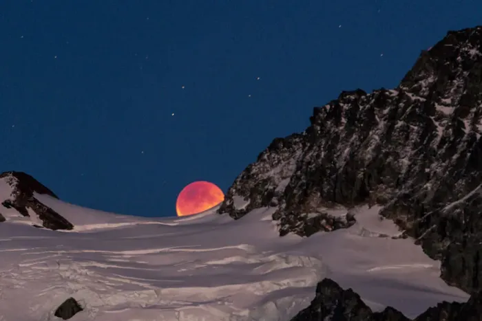 Framed Print : Lunar Eclipse and Mount Shuksan Framed Print : Lunar Eclipse and Mount Shuksan