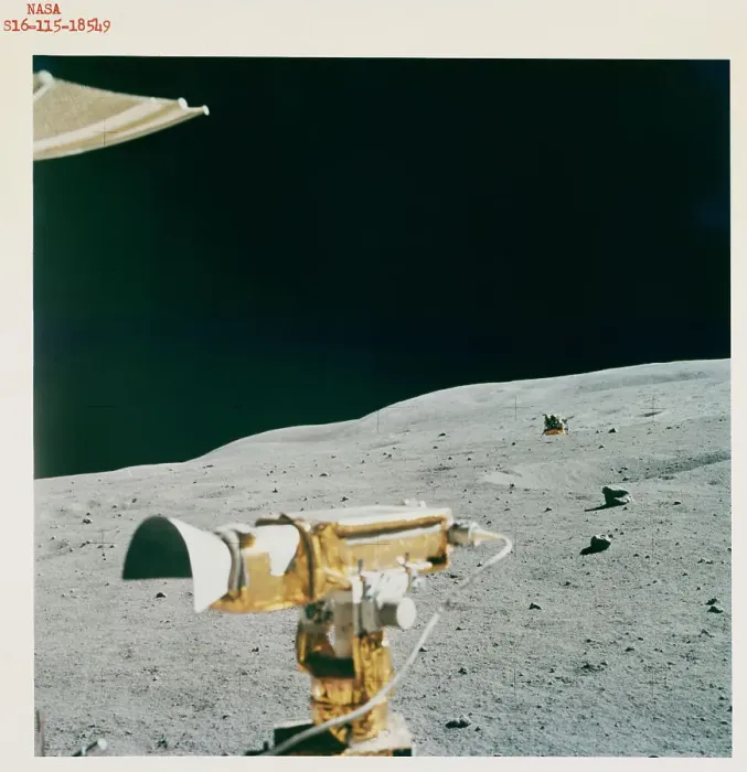 Framed Print : The Lunar Module Orion Framed Print : The Lunar Module Orion