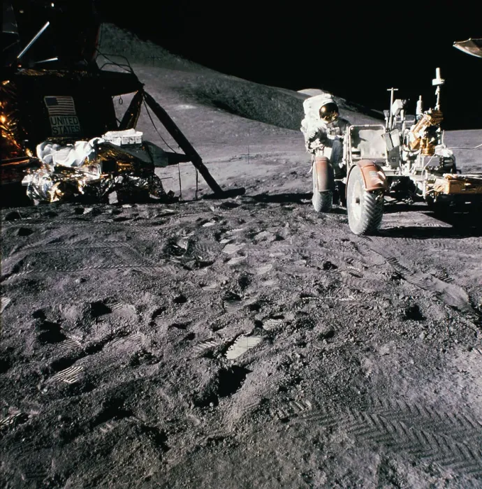 Framed Print : Lunar Vehicle on the Moon Framed Print : Lunar Vehicle on the Moon