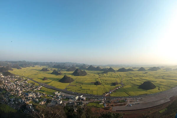 Luoping yunnan panorama
