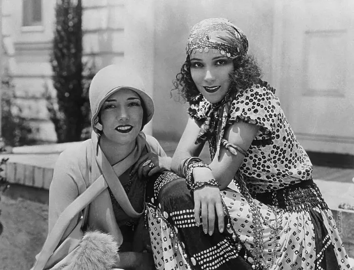 Framed Print : Lupe Valez and Dolores Del Rio Meet for the First Time Framed Print : Lupe Valez and Dolores Del Rio Meet for the First Time