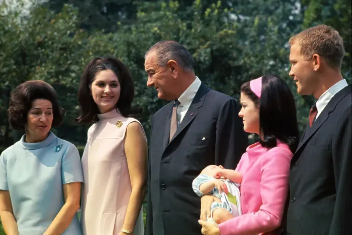 Framed Print : The Lyndon B. Johnson Family Framed Print : The Lyndon B. Johnson Family