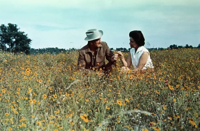 Framed Print : Lyndon B. and Lady Bird Johnson in Meadow Framed Print : Lyndon B. and Lady Bird Johnson in Meadow