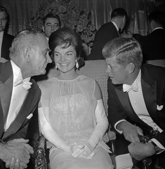 Framed Print : Lyndon Johnson Talking with the Kennedys Framed Print : Lyndon Johnson Talking with the Kennedys