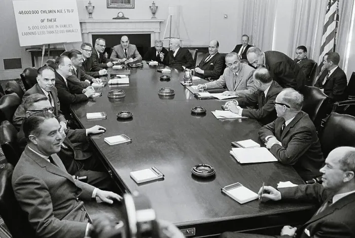 Framed Print : Lyndon Johnson's Cabinet Members Framed Print : Lyndon Johnson's Cabinet Members