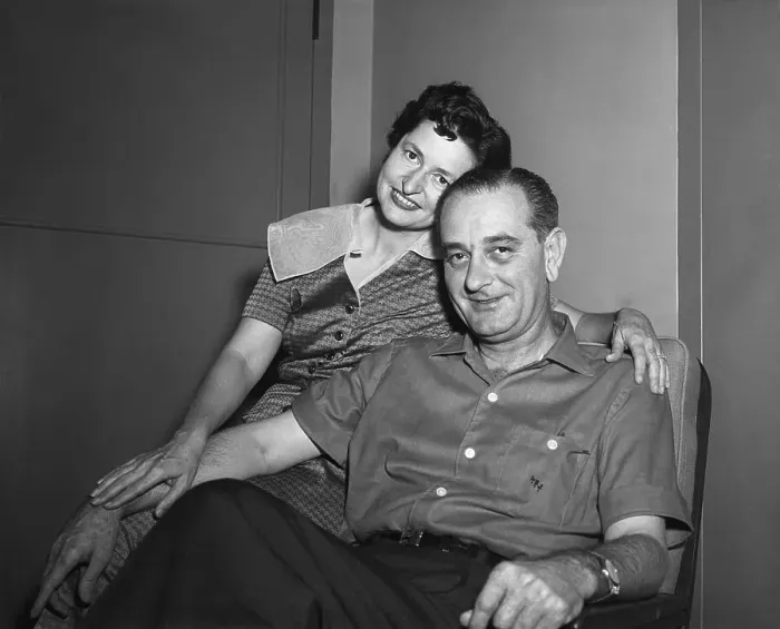 Framed Print : Lyndon And Lady Bird Johnson Framed Print : Lyndon And Lady Bird Johnson