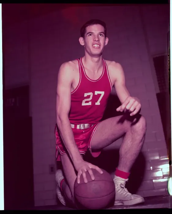 Framed Print : Lynn Cole Kneeling in Basketball Uniform Framed Print : Lynn Cole Kneeling in Basketball Uniform