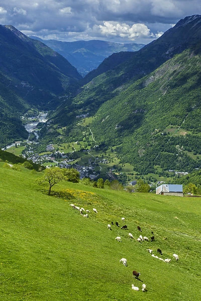Lyses valley, national park of Pyrenees, Hautes Pyrenees, France