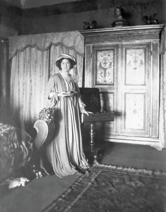 Framed Print : Mabel Dodge at the Villa Curonia Framed Print : Mabel Dodge at the Villa Curonia