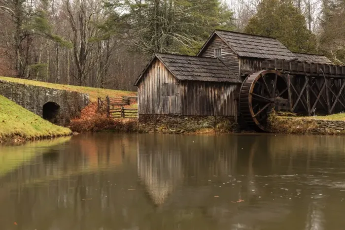 Framed Print : Mabry Mill