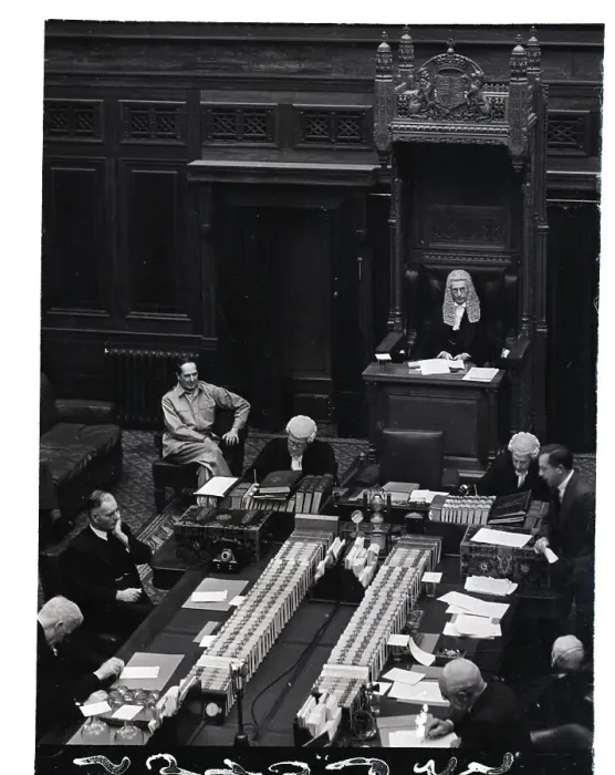 Framed Print : MacArthur Seated Among Wigged Parliament Framed Print : MacArthur Seated Among Wigged Parliament