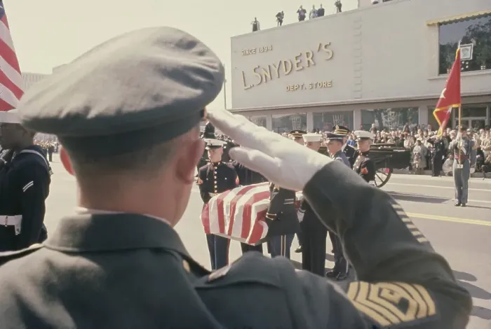 Framed Print : MacArthur's Funeral