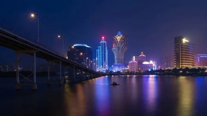 Framed Print : Macau Casino City Framed Print : Macau Casino City