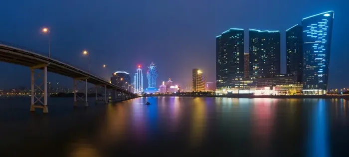 Framed Print : Macau, The casino city