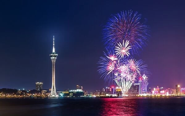 Macau international fireworks 2014