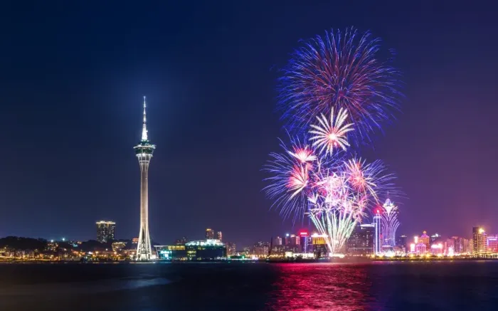 Framed Print : Macau international fireworks 2014 Framed Print : Macau international fireworks 2014