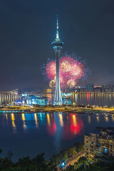 Macau international fireworks 2015
