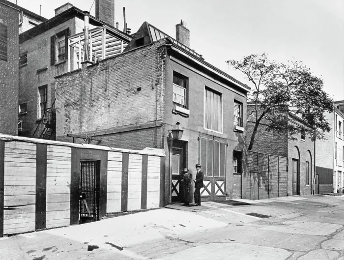 Framed Print : MacDougal Alley, Greenwich Village