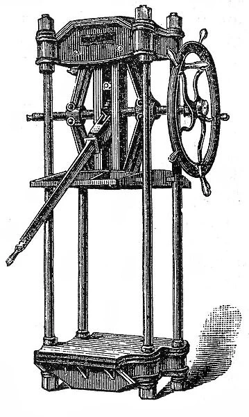 Machine. Illustration of a machine