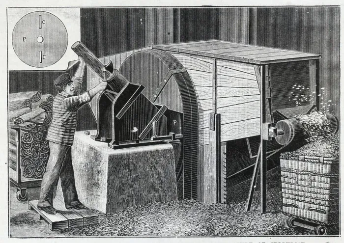 Framed Print : Machine For Cutting Wood;Cellulose Produ Framed Print : Machine For Cutting Wood;Cellulose Produ
