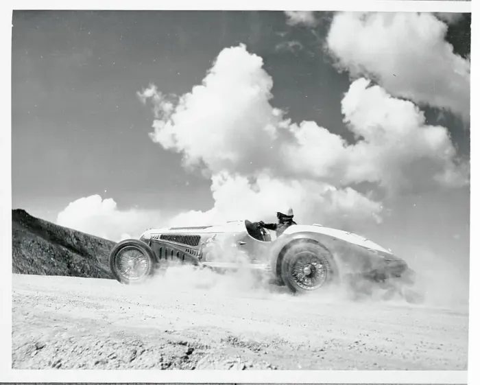 Framed Print : Mack Hellings Driving Car Framed Print : Mack Hellings Driving Car