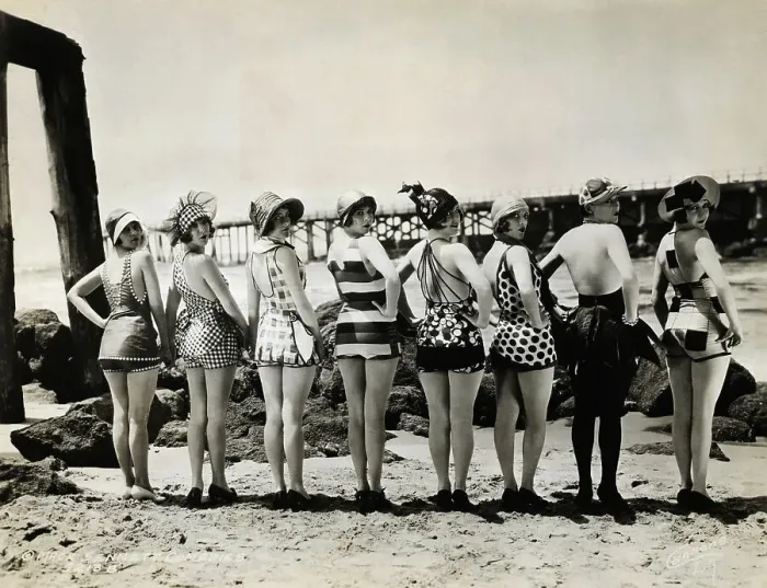 Framed Print : Mack Sennett's Keystone Bathing Beauties