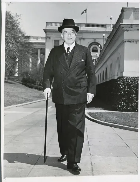 Framed Print : Mackenzie King Leaving White House Framed Print : Mackenzie King Leaving White House