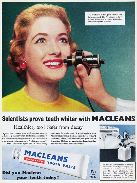 Framed Print : Macleans Tooth Paste Framed Print : Macleans Tooth Paste