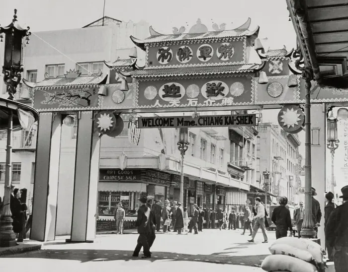 Framed Print : Madame Chiang Visits San Francisco Framed Print : Madame Chiang Visits San Francisco