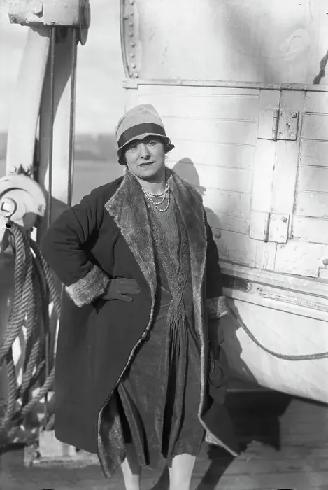Framed Print : Madame Rubinstein After Arrival in City Framed Print : Madame Rubinstein After Arrival in City
