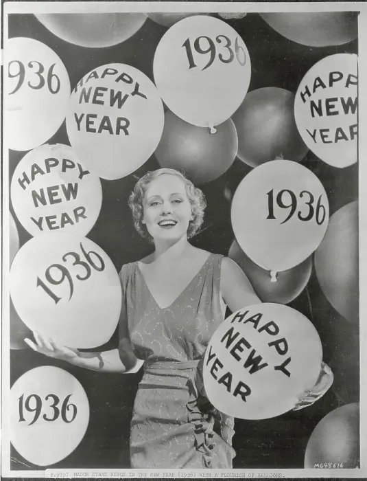 Framed Print : Madge Evans Surrounding with Balloons Framed Print : Madge Evans Surrounding with Balloons