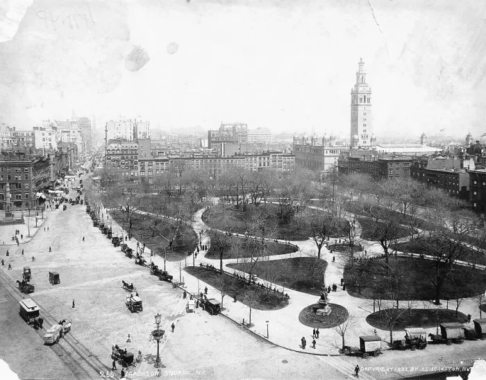 Framed Print : Madison Square Park Framed Print : Madison Square Park