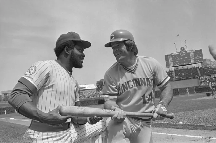 Framed Print : Bill Madlock with Pete Rose Framed Print : Bill Madlock with Pete Rose
