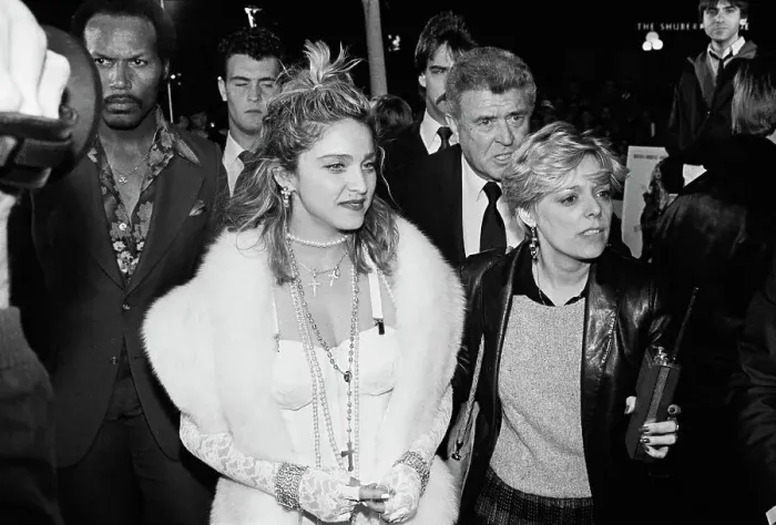 Framed Print : Madonna Arriving at Premiere of Desperately Seeking Susan Framed Print : Madonna Arriving at Premiere of Desperately Seeking Susan