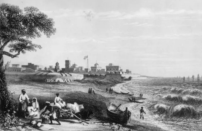 Framed Print : Madras Seaport Framed Print : Madras Seaport