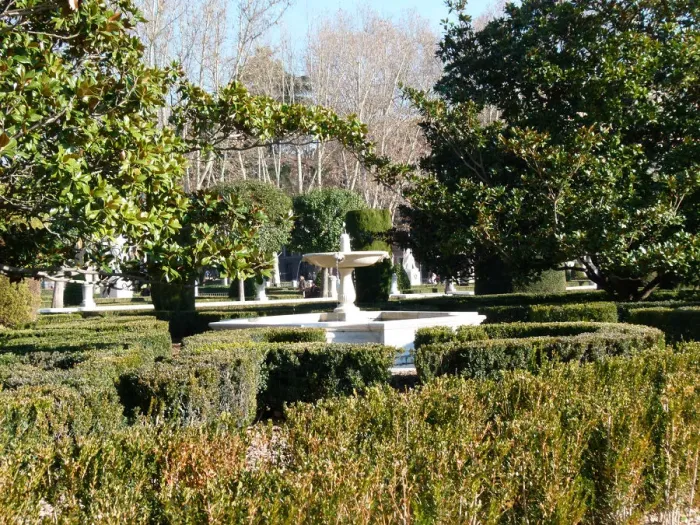 Framed Print : Madrid Royal Palace Gardens Framed Print : Madrid Royal Palace Gardens