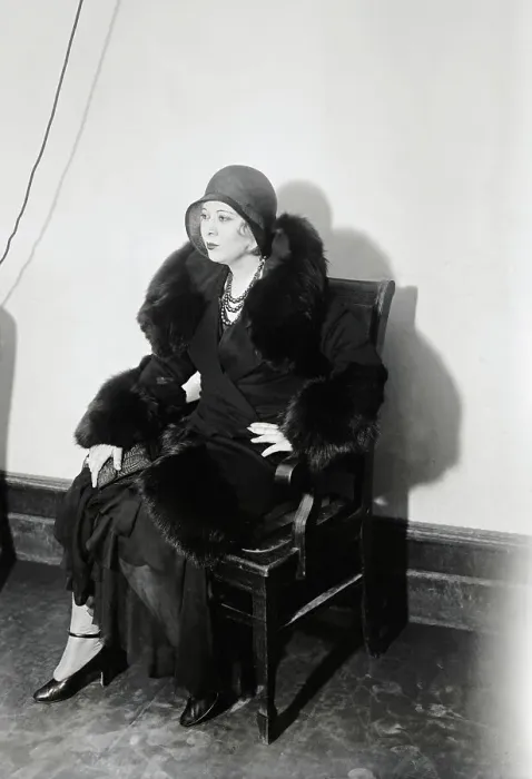 Framed Print : Mae West. (Original Caption). Mae West as she appeared at the opening of Framed Print : Mae West. (Original Caption). Mae West as she appeared at the opening of