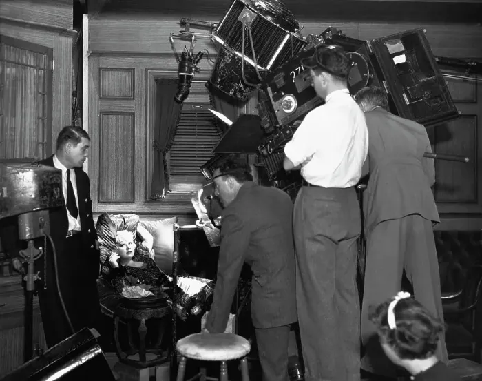 Framed Print : Mae West During Filming Framed Print : Mae West During Filming