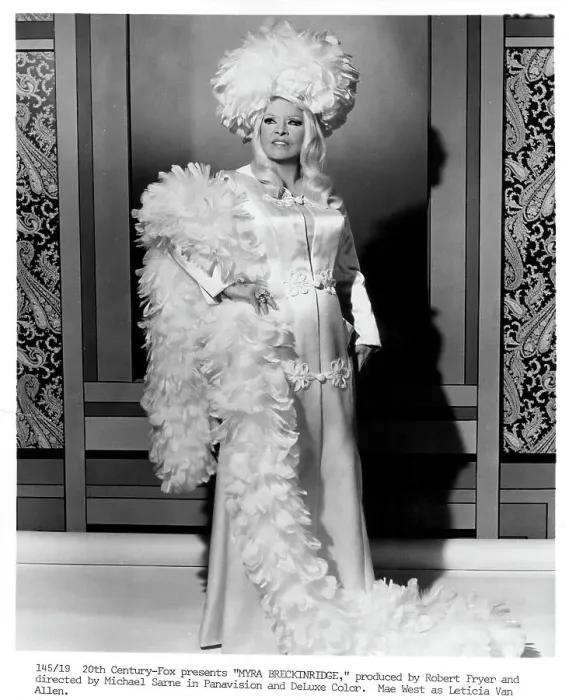 Framed Print : Mae West In Myra Breckinridge