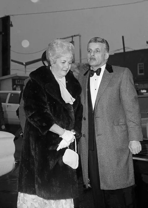 Framed Print : Mafia Leader Simon DeCavalcante with His Wife