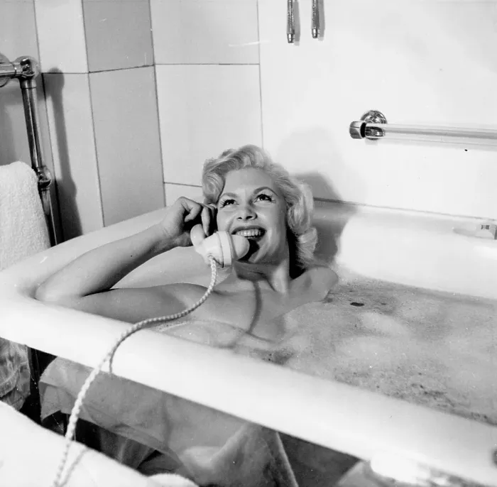 Framed Print : Magda Takes A Bath