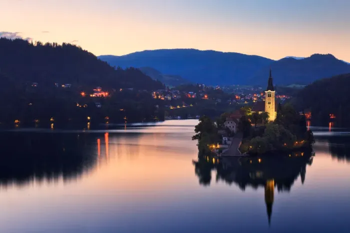 Framed Print : Magical Bled Framed Print : Magical Bled