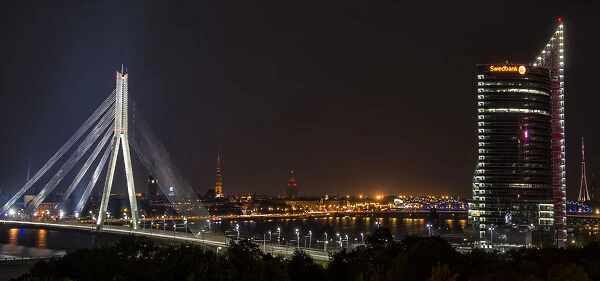 Magical night in Riga