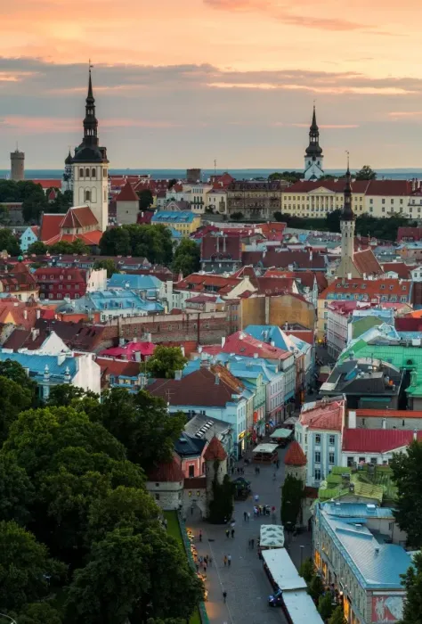 Framed Print : Magical Tallinn Framed Print : Magical Tallinn